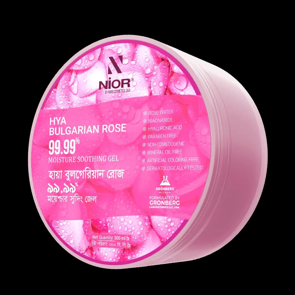 Nior Hya Bulgarian Rose 99.99% Moisture Soothing Gel 300ml
