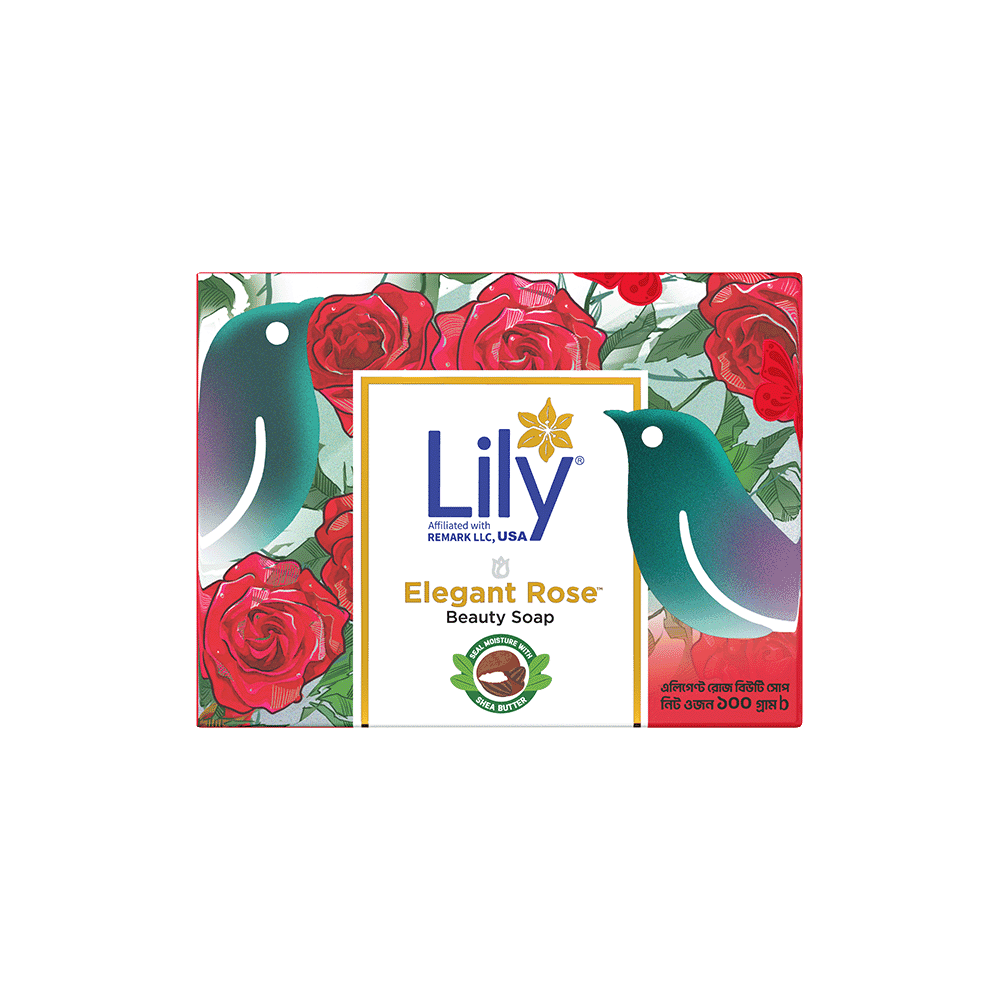 Lily Elegant Rose Beauty Soap 100gm