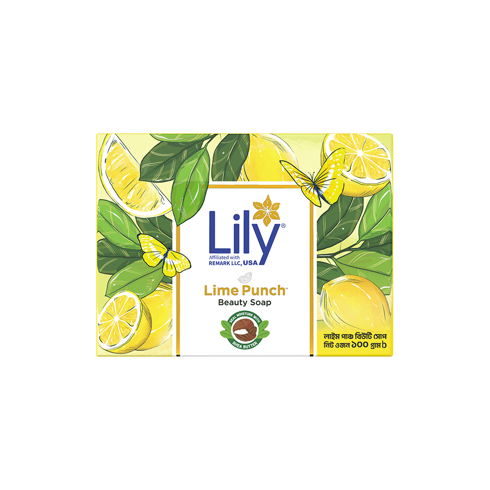 Lily Lime Punch Beauty Soap 100gm