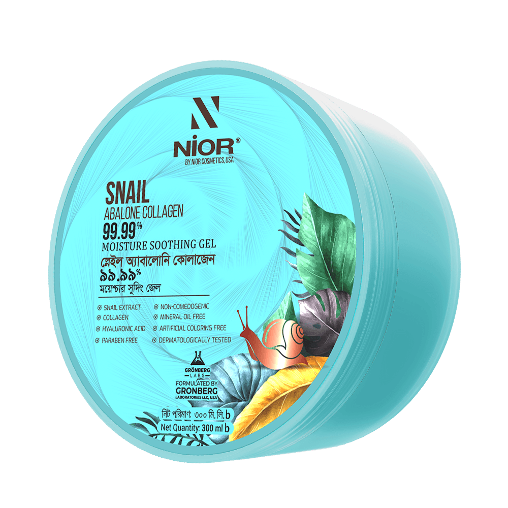 Nior Snail Abalone Collagen 99.99% Moisture Soothing Gel 300ml