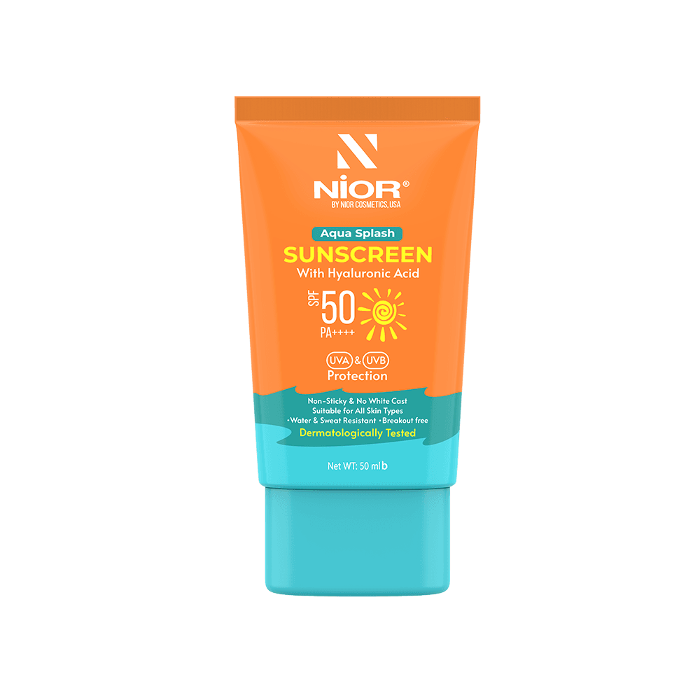 Nior Aqua Splash Sunscreen SPF 50 PA++++ 50ml