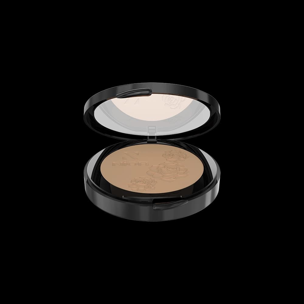 NIOR Your Best Skin Soft  Matte Sun Protect Pressed Powder SPF 28 PA++ – Custard