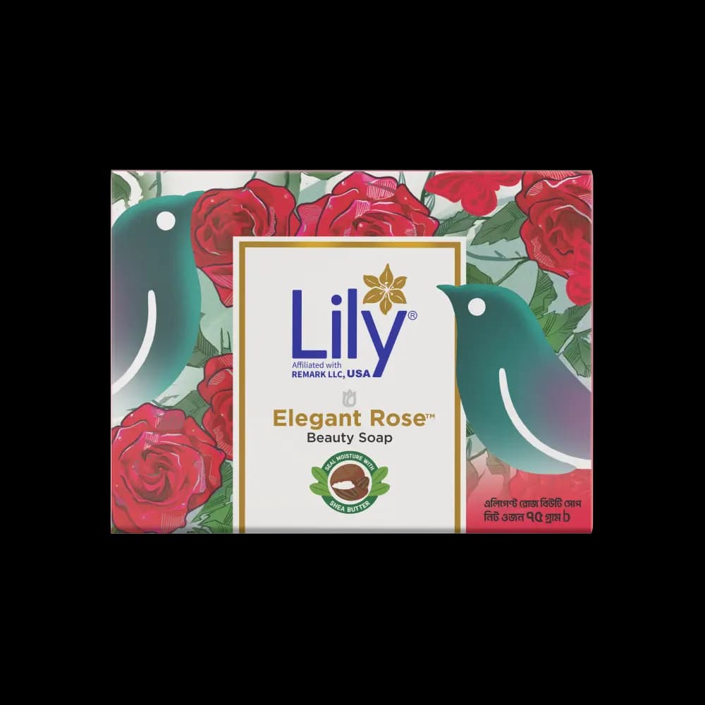 Lily Elegant Rose Beauty Soap 75gm