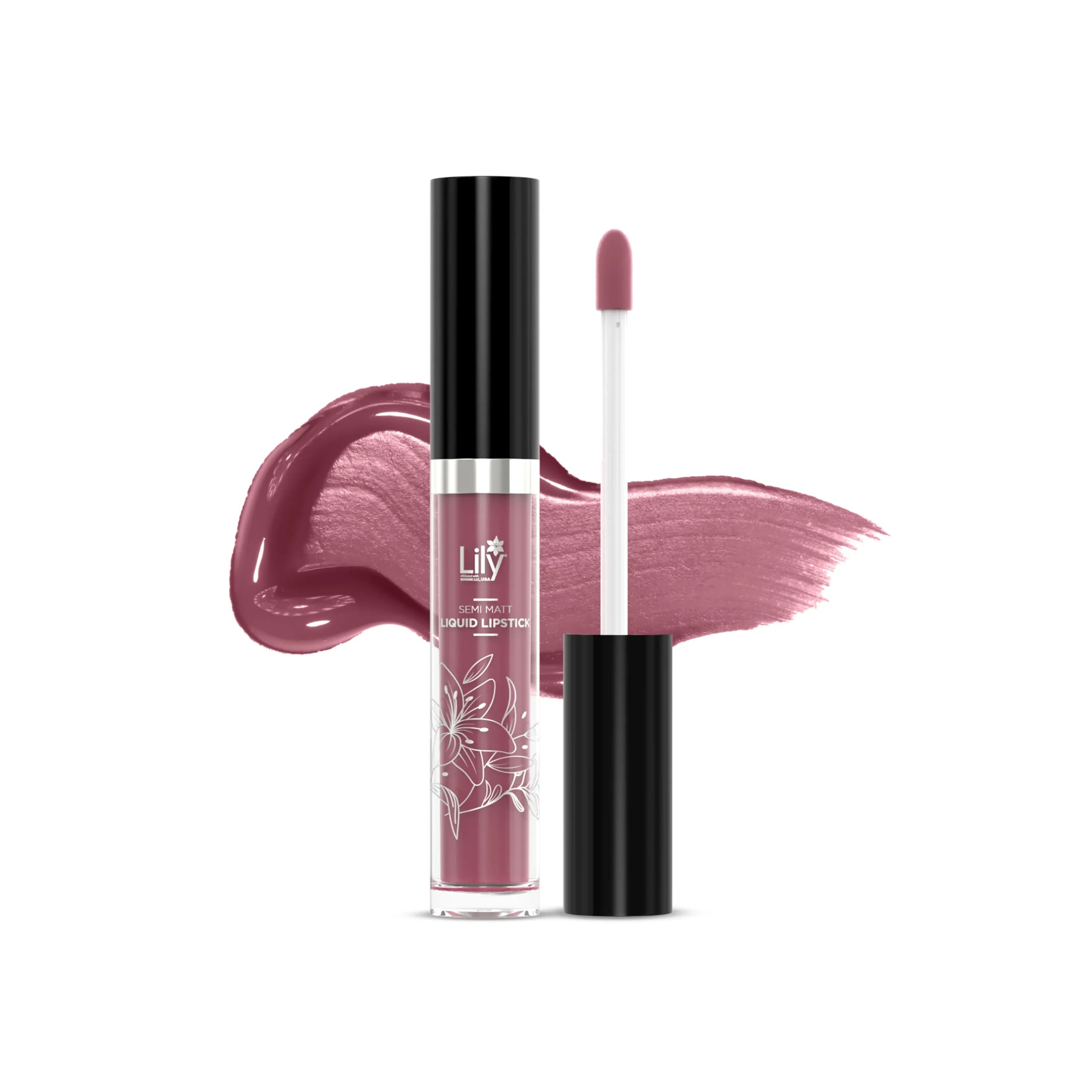 Lily Semi Matt Liquid Lipstick- Fearless