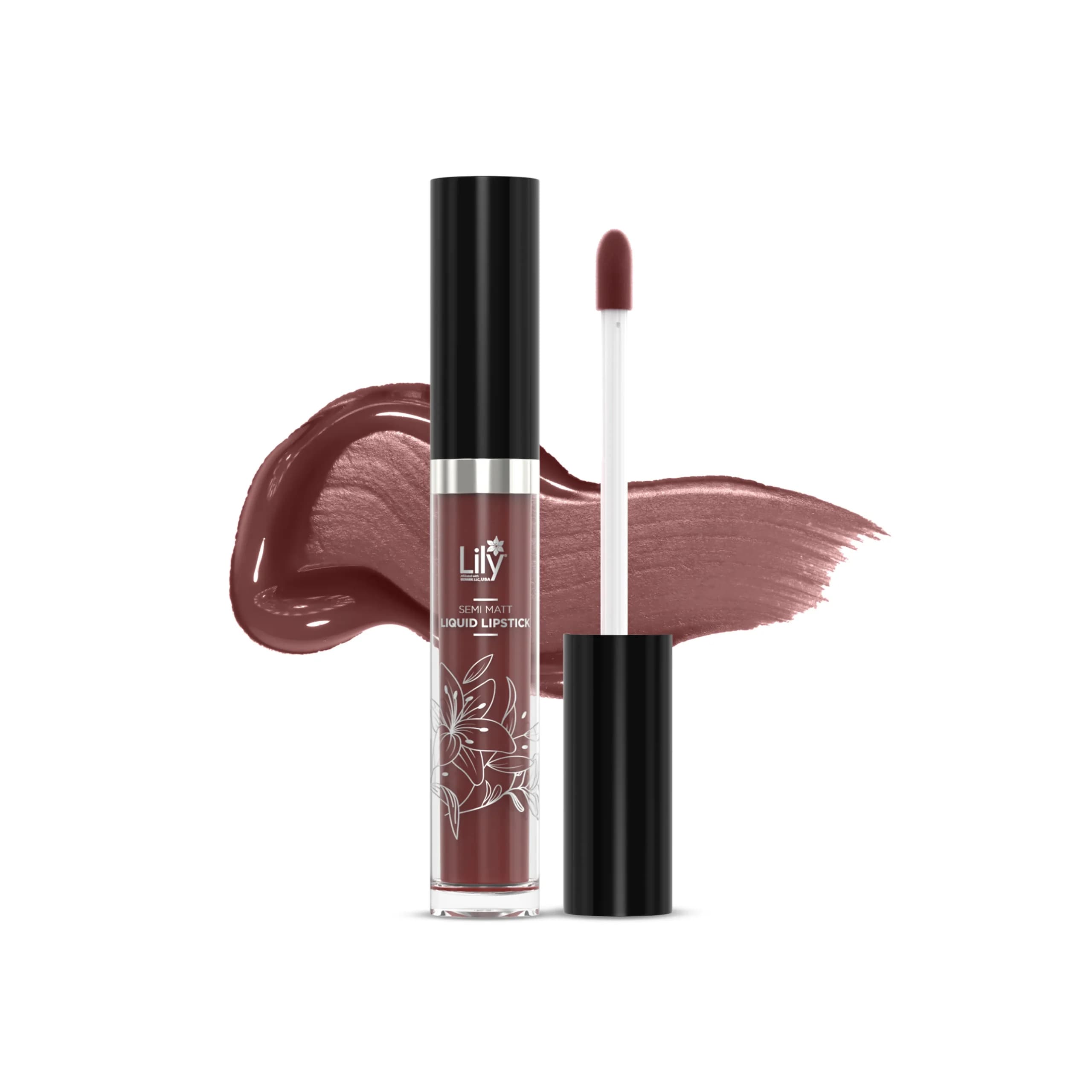 Lily Semi Matt Liquid Lipstick- Nina