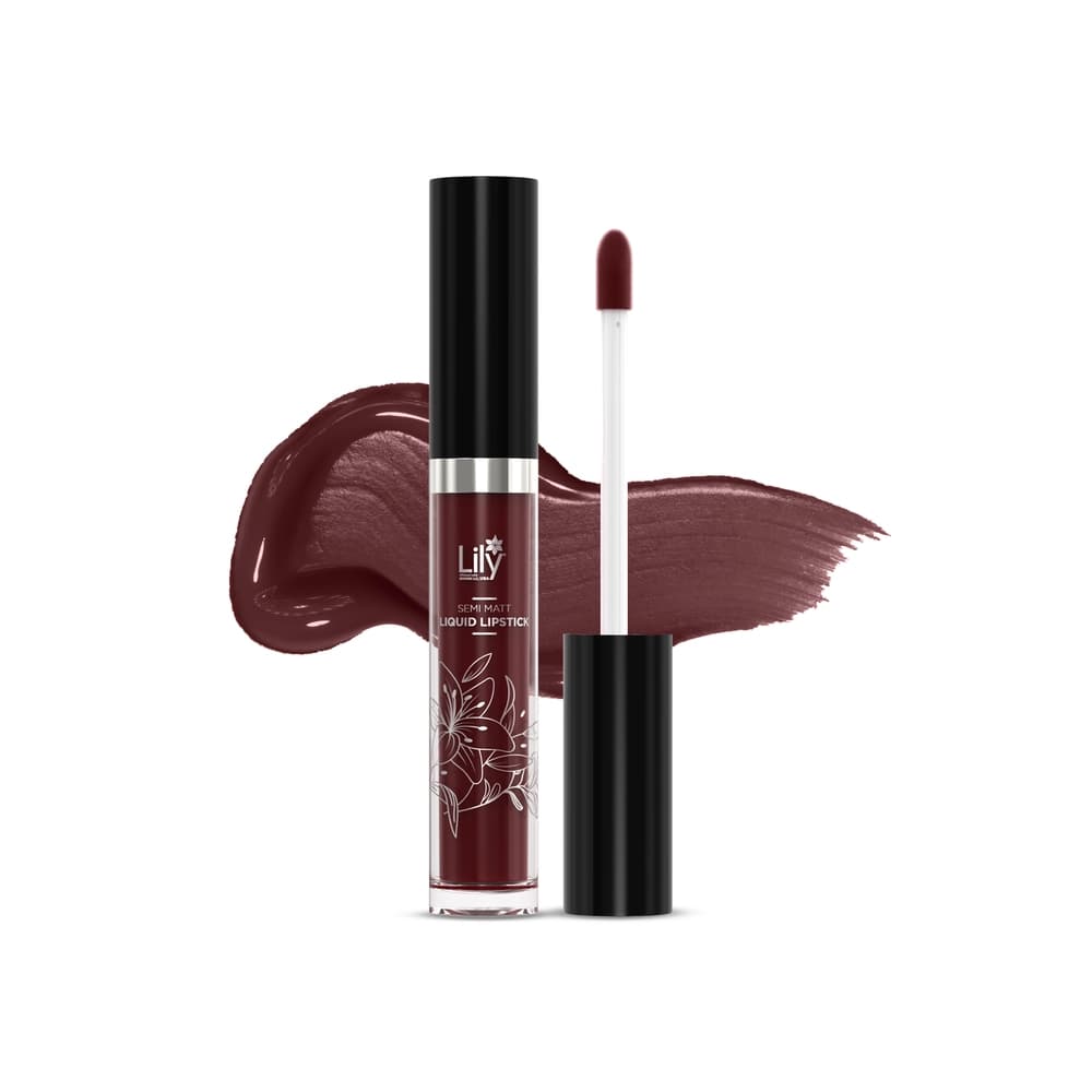 Lily Semi Matt Liquid Lipstick- Cabaret