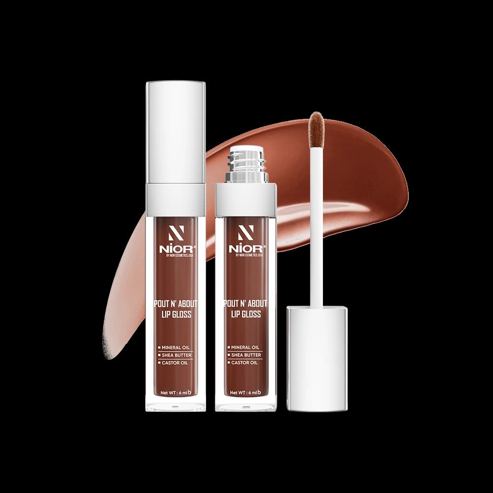 Nior Pout N About Lip Gloss – Toffee Temptation