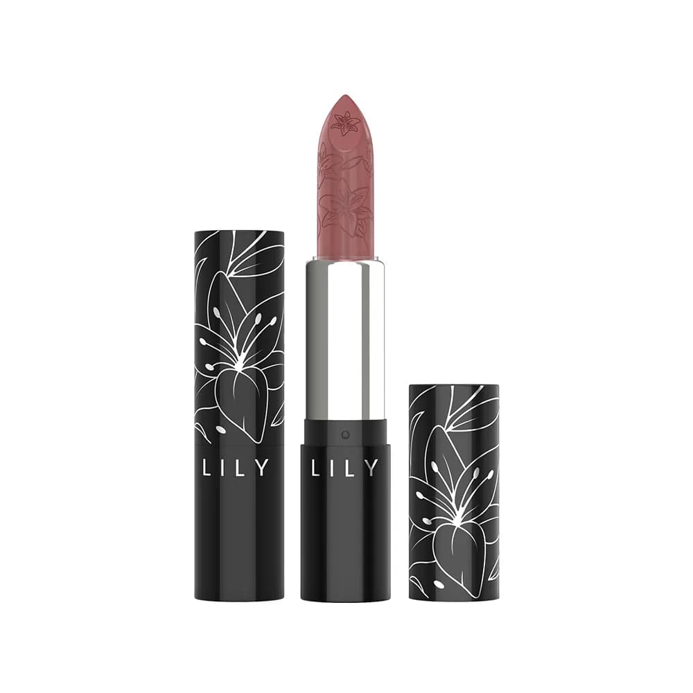 Lily Satin Lipstick – Caramel
