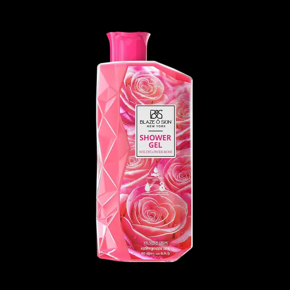 Shower Gel: Wildflower Rose 250ml