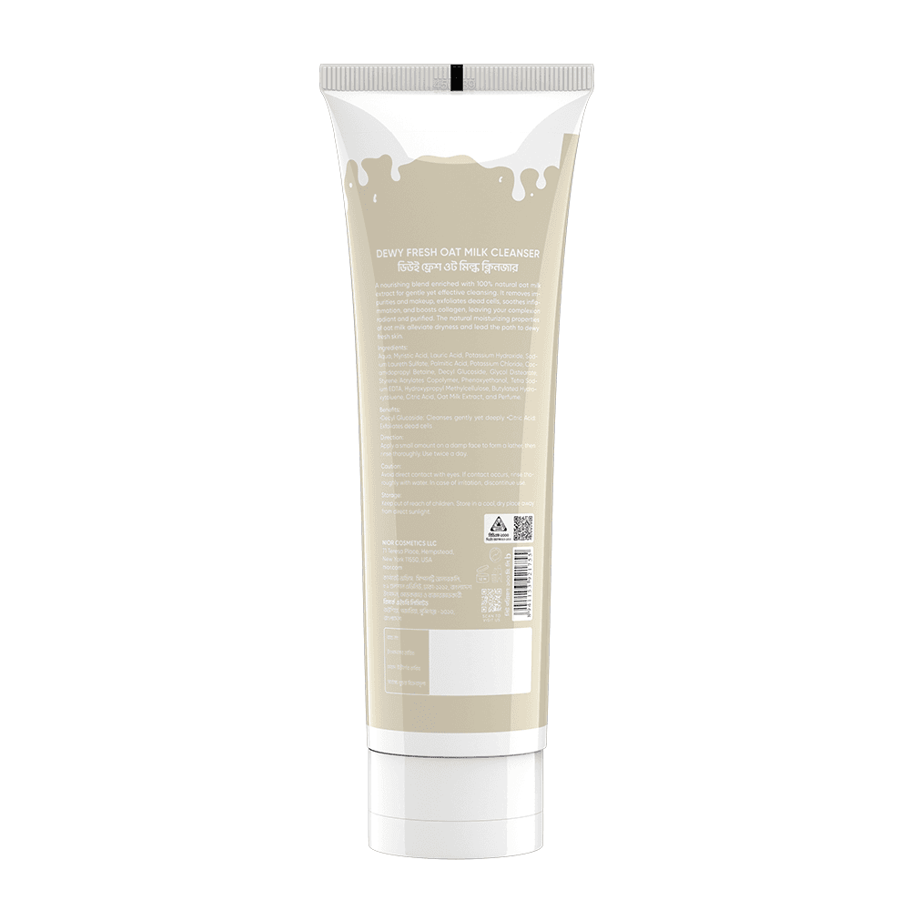 Nior Dewy Fresh Oat Milk Cleanser 100ml alternate view