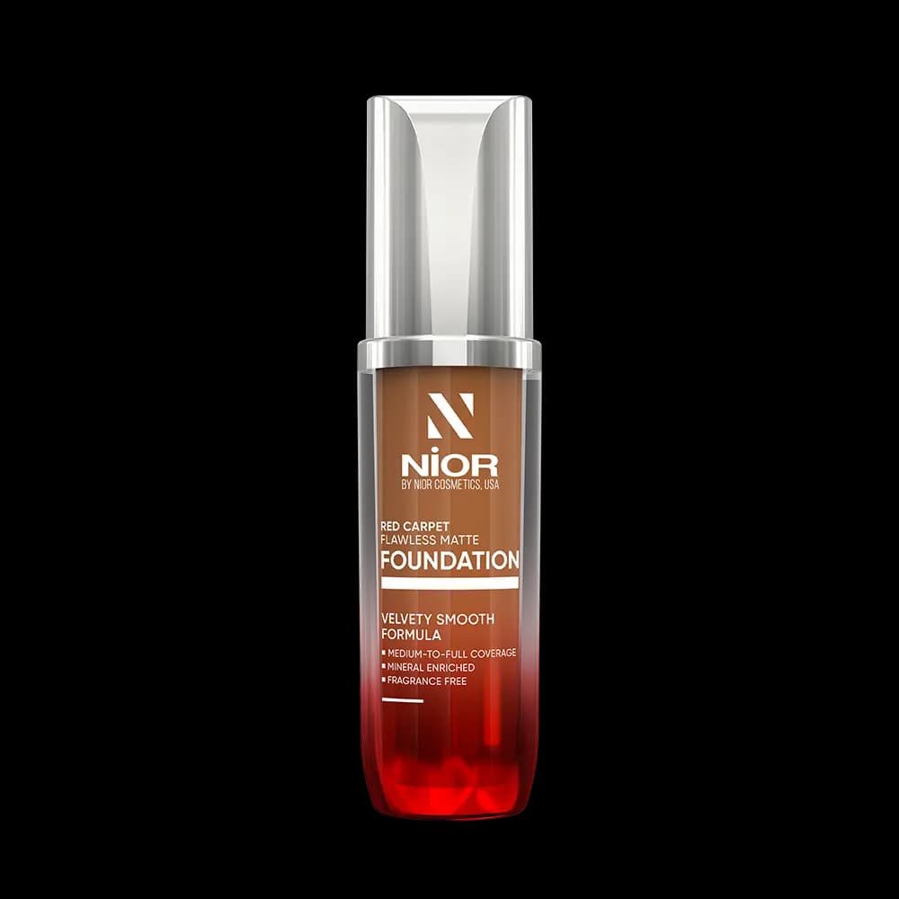 NIOR Red Carpet Flawless Matte Foundation Brownie 4C Cool