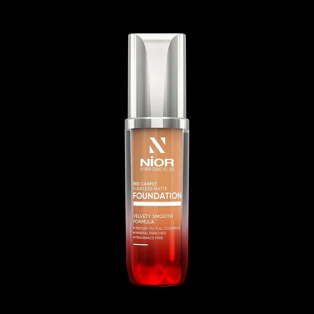 NIOR Red Carpet Flawless Matte Foundation Hazelnut 2C Cool