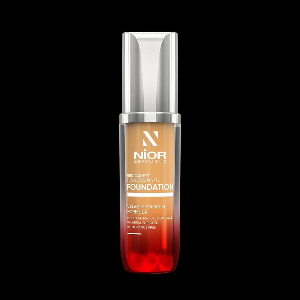 NIOR Red Carpet Flawless Matte Foundation Pudding 5W Warm