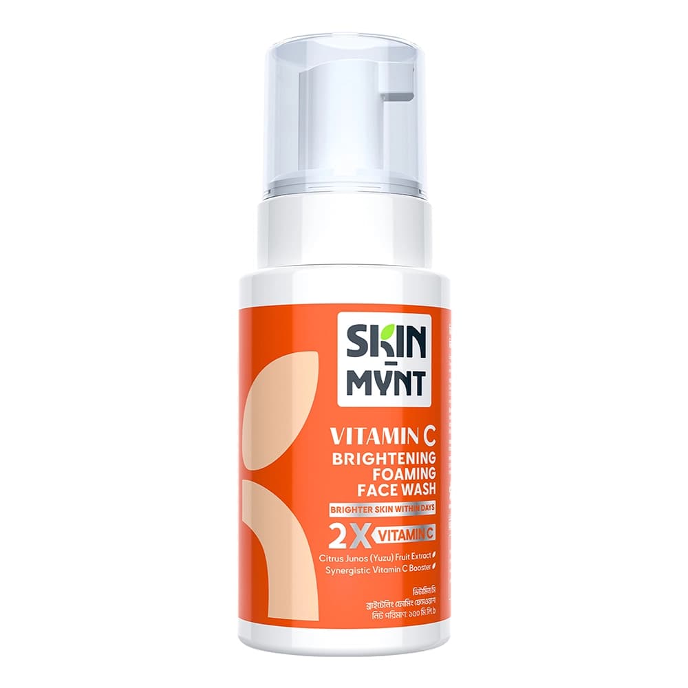 Skin Mynt Vitamin C Brightening Foaming Face Wash 150ml