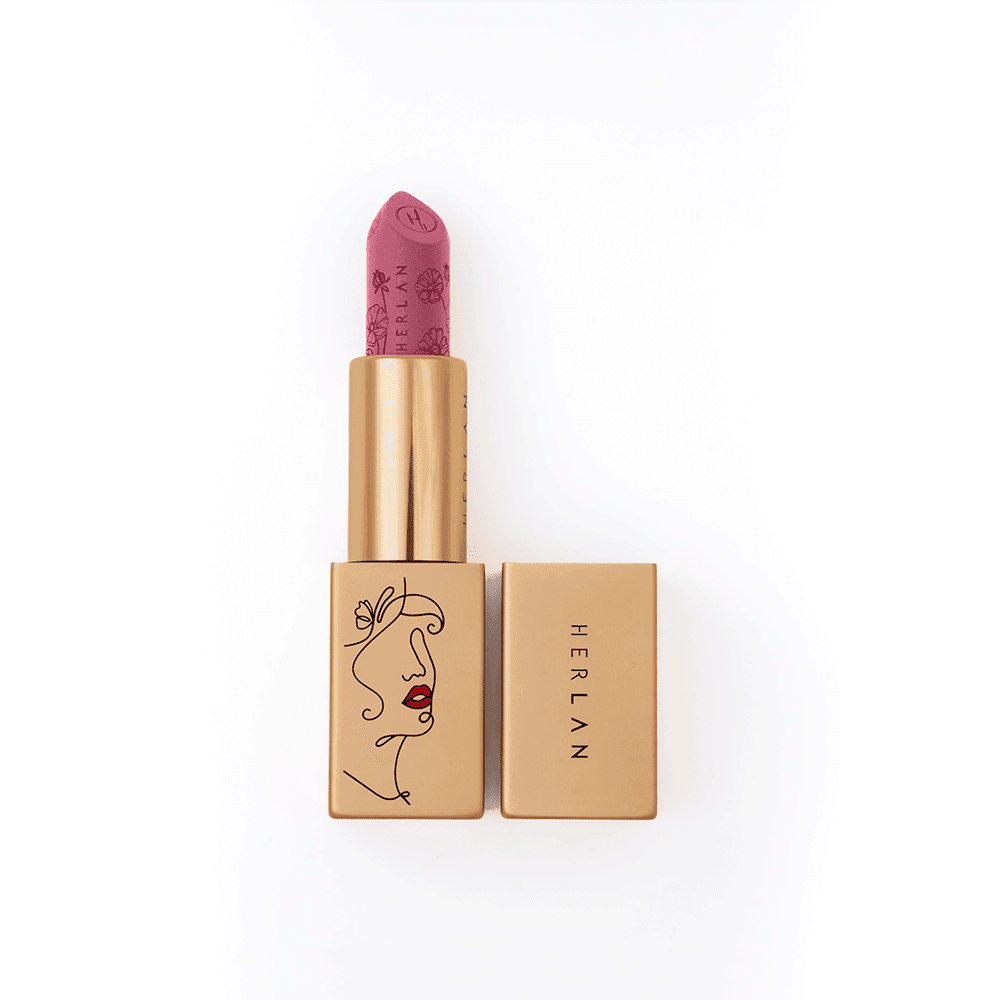 Herlan Cushion Matte Lipstick Antique Honey