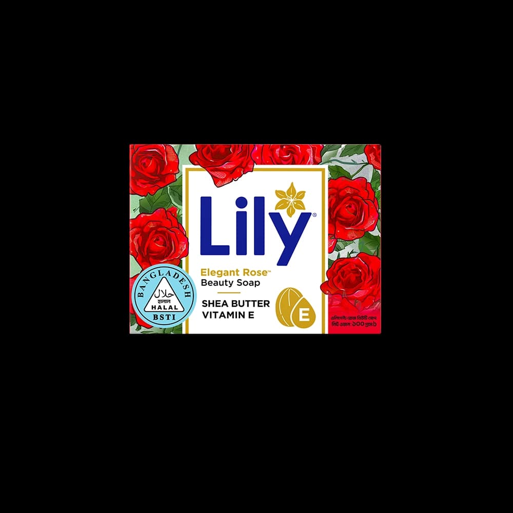 Lily Elegant Rose Beauty Soap (Halal) 100gm