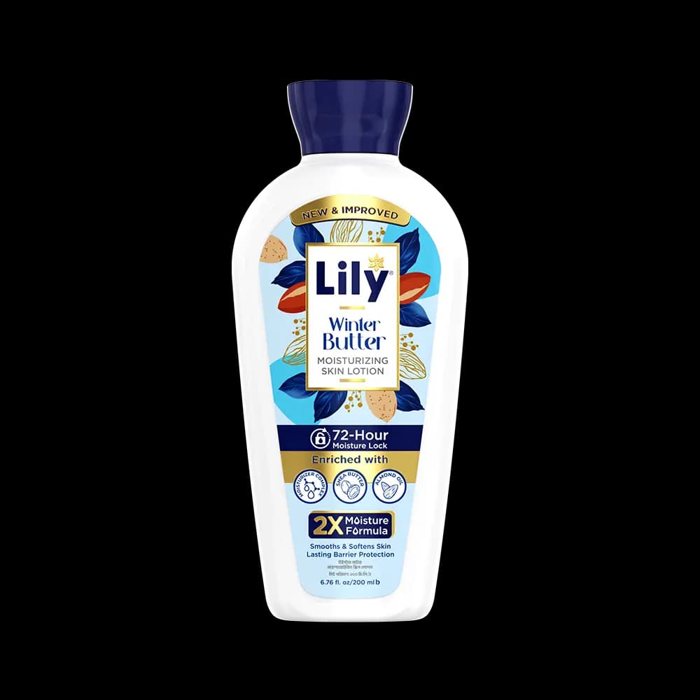 Lily Winter Butter Moisturizing Skin Lotion  200ml