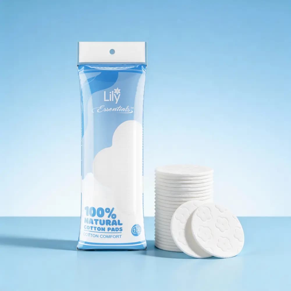 Lily Essentials Easy Erase Cotton Pad Hyacinth Round