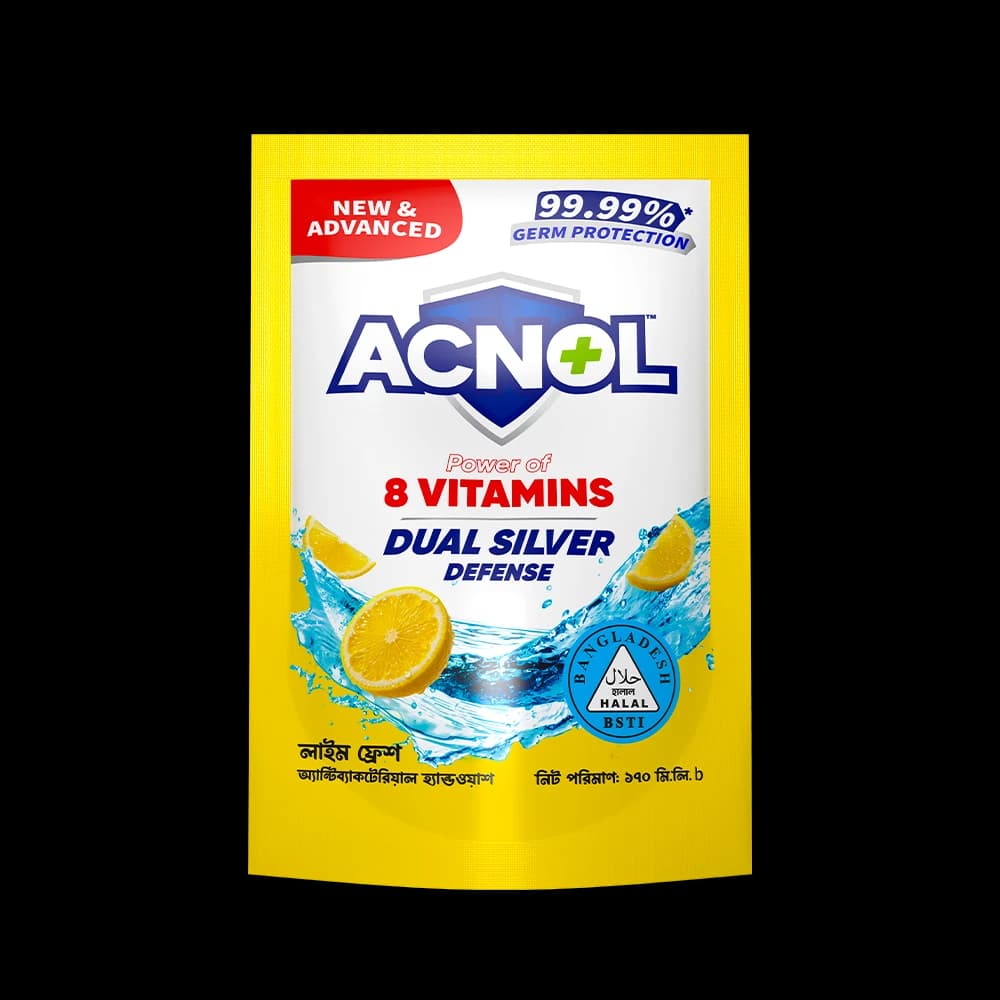 ACNOL Antibacterial Handwash (Lime Fresh) 170ml Refill