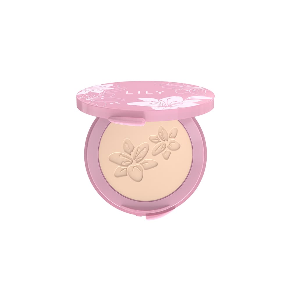 Lily Flawless Matt 3Way Compact Powder-OAT