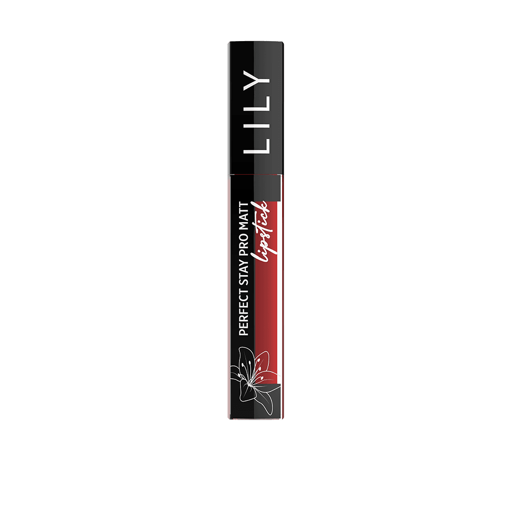 Lily Perfect Stay Pro Matte Liquid Lipstick Petal Red-43