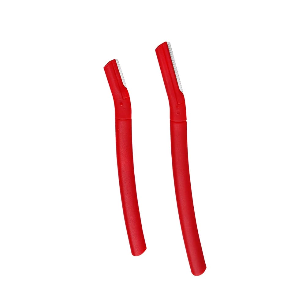 Groome Eyebrow And Facial Razor Red Pact of 2pcs view 2