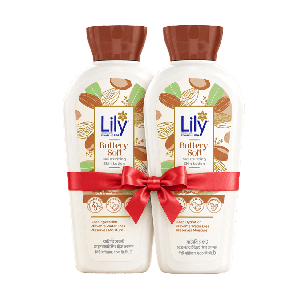 Lily Buttery Soft Nourishing Skin Lotion 200+200ml (B1G1)