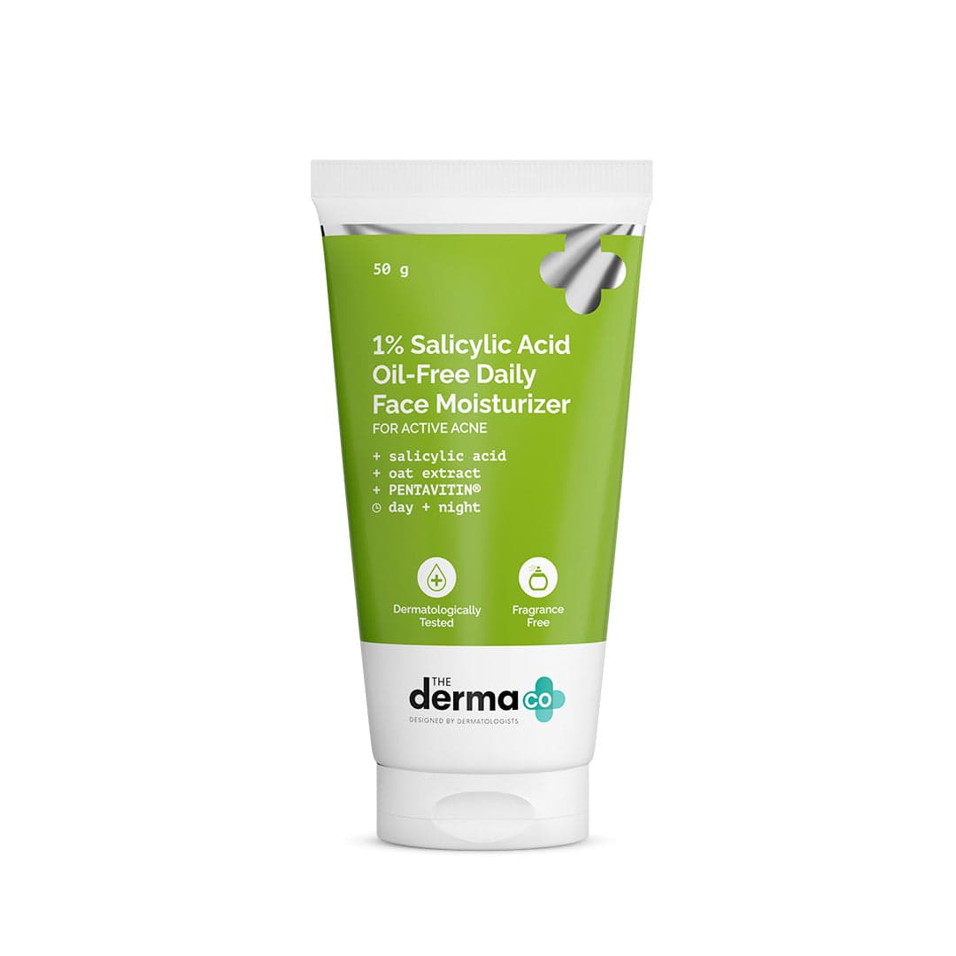 The Derma Co 1% Salicylic Acid Oil-Free Daily Face Moisturizer 50ml alternate view