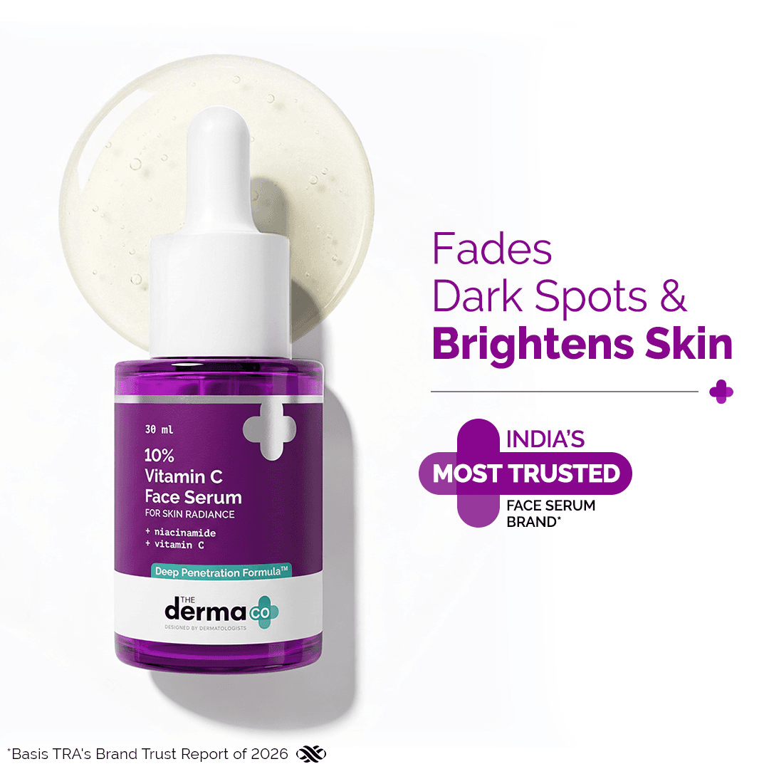 The Derma Co 10% Vitamin C Face Serum 30ml