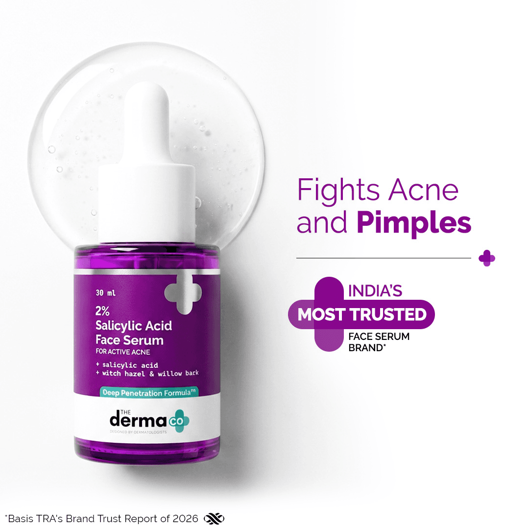 The Derma Co 2% salicylic acid face serum 30ml