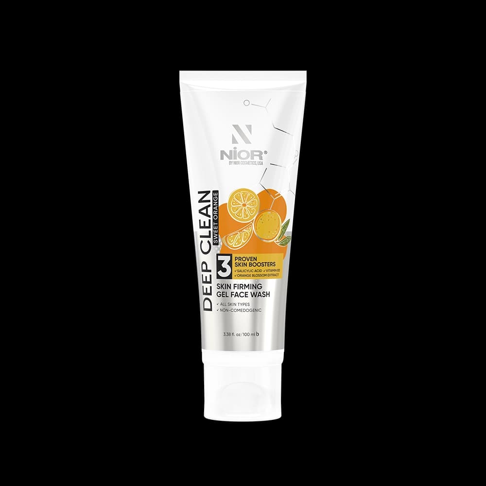 Nior Deep Clean Gel Face Wash Sweet Orange 100ml
