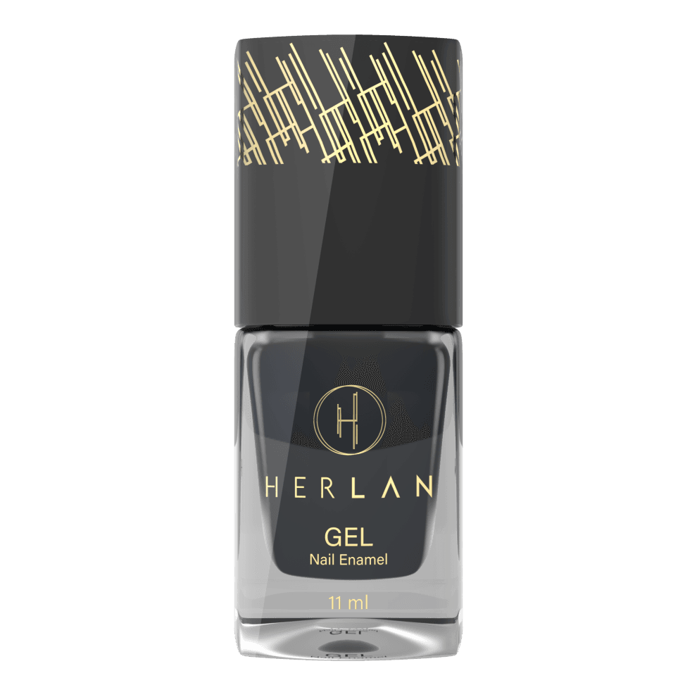 Herlan Gel Nail Enamel Pitch Ink