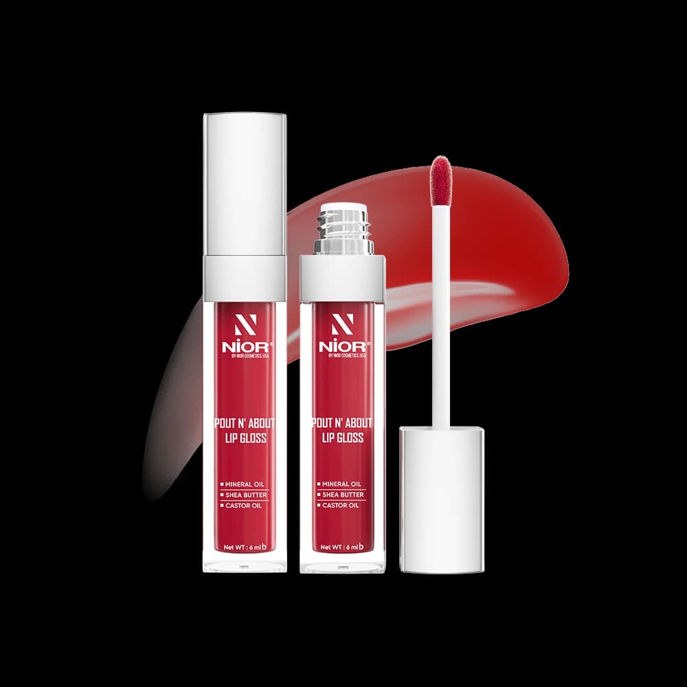 Nior Pout N About Lip Gloss – Cherry Pop