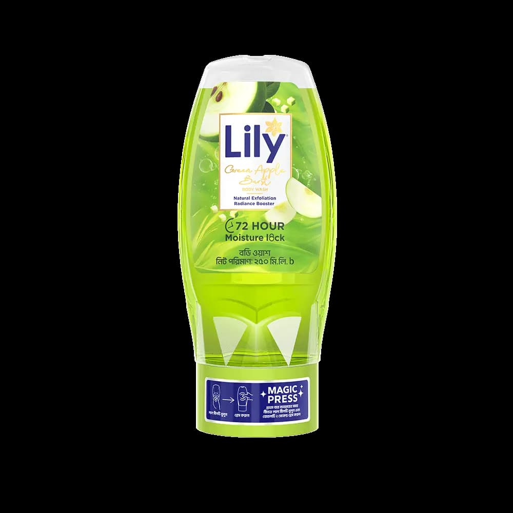 Lily Green Apple Burst Body Wash 250ml