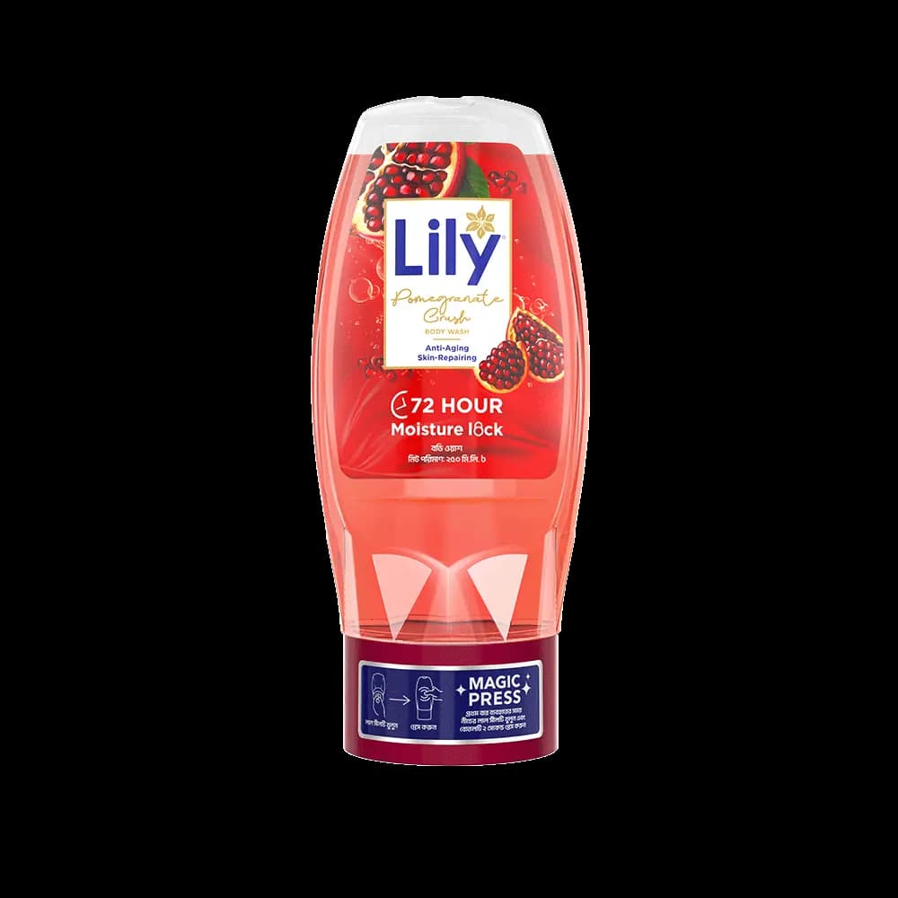 Lily Pomegranate Crush Body Wash 250ml
