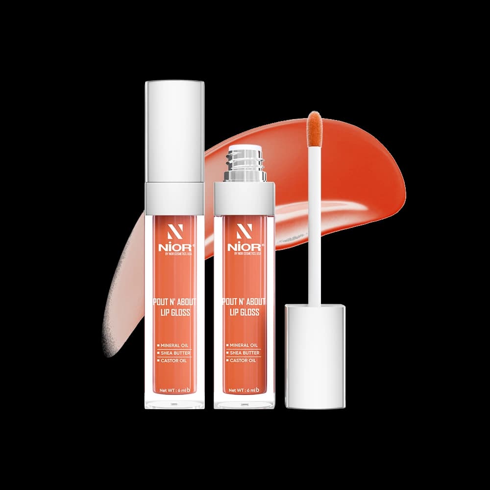 Nior Pout N About Lip Gloss – Papaya Punch