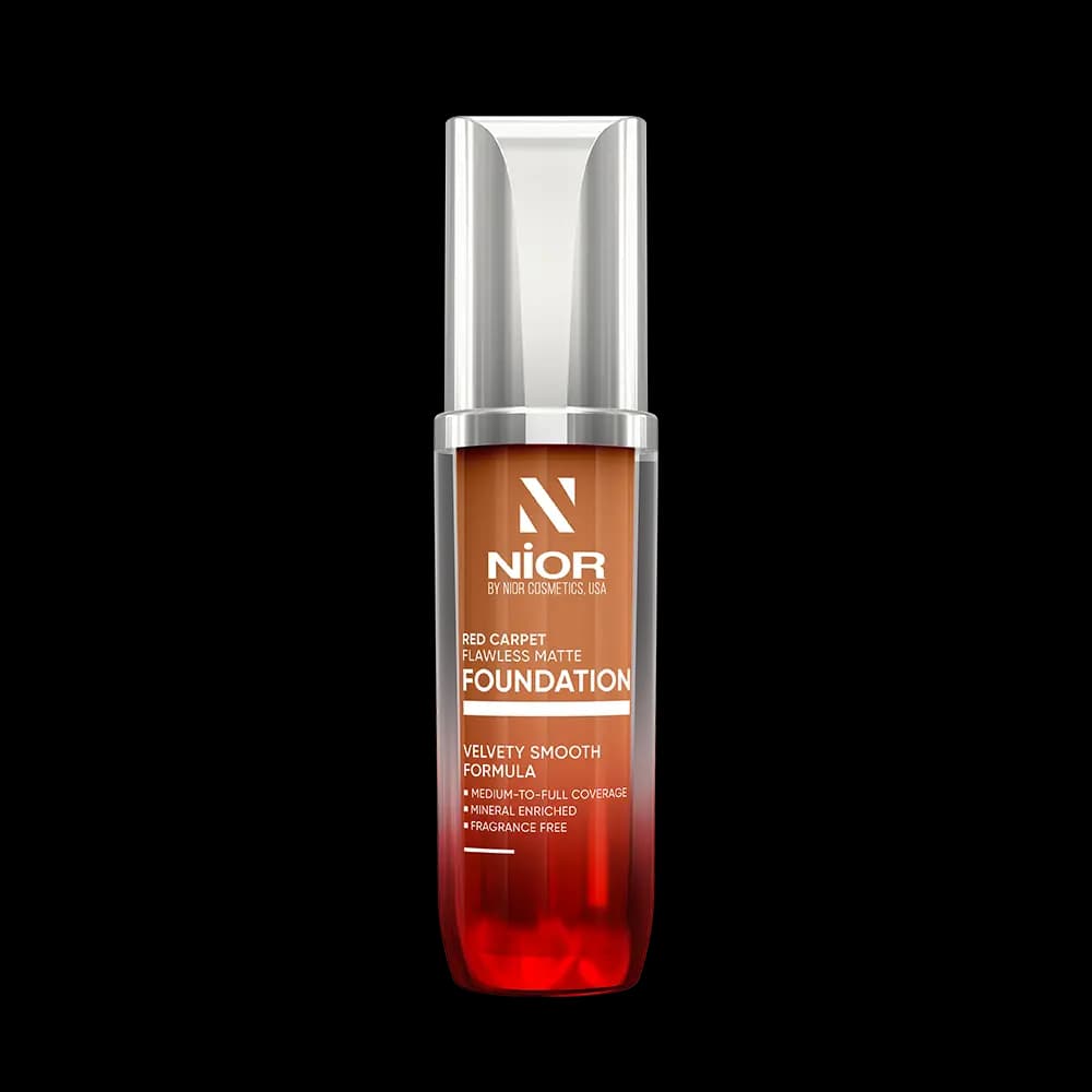 NIOR Red Carpet Flawless Matte Foundation Amaretto 3N Neutral