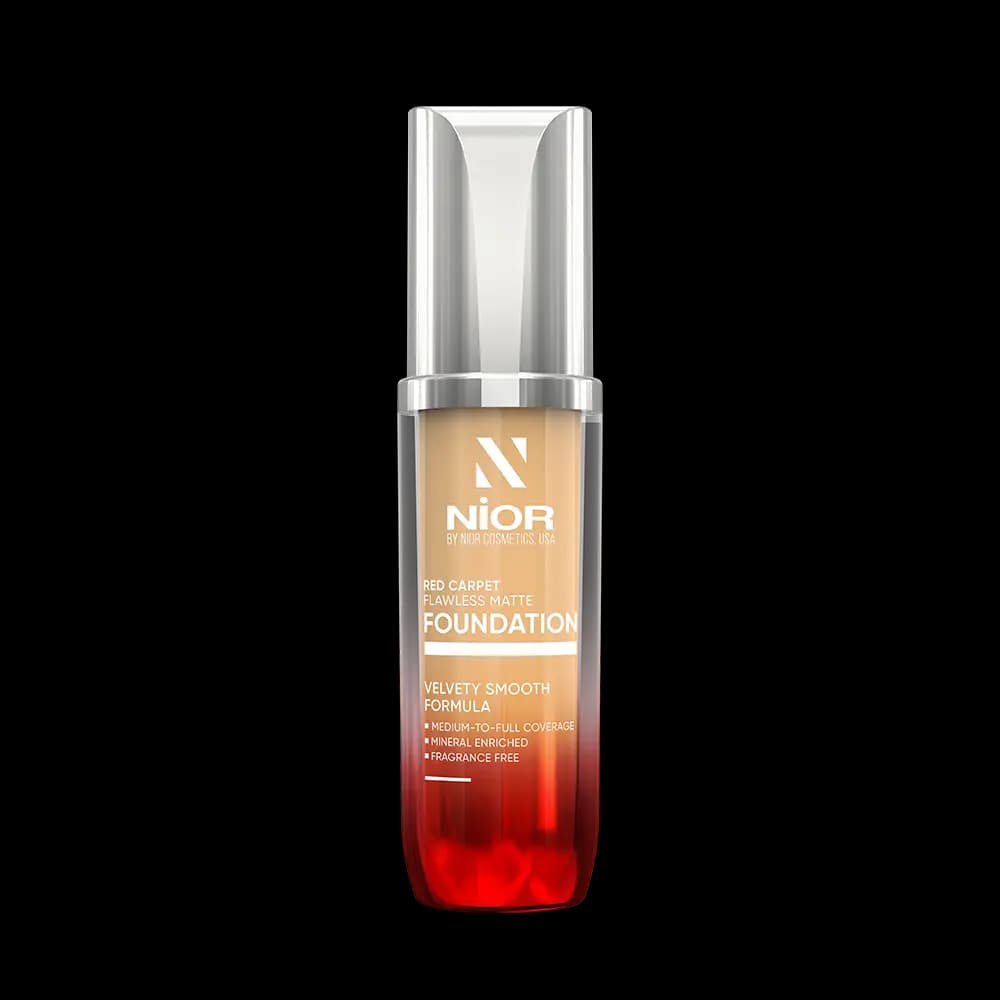 NIOR Red Carpet Flawless Matte Foundation Toast 4W Warm