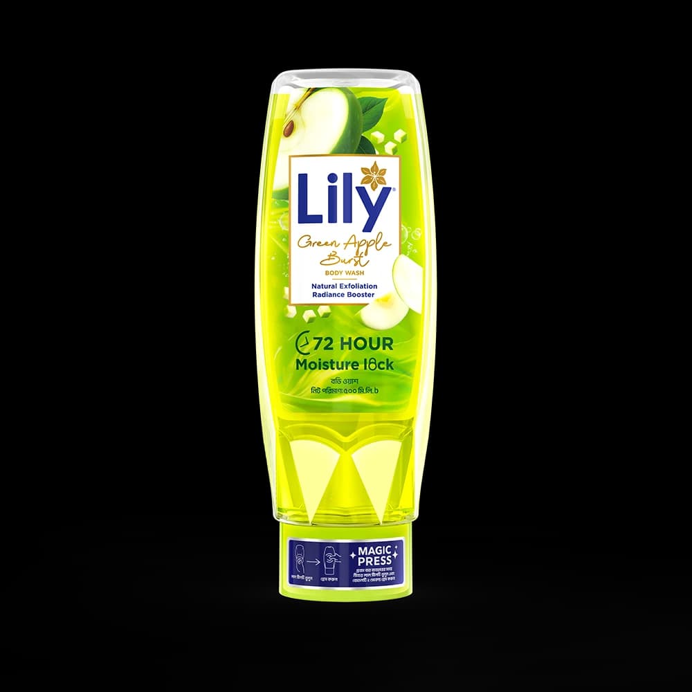 Lily Green Apple Burst Body Wash 500ml
