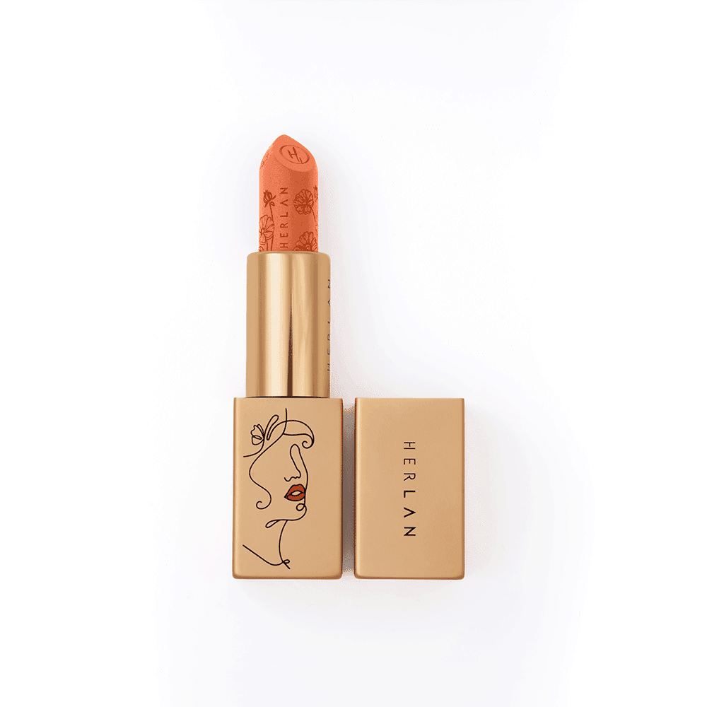 Herlan Cushion Matte Lipstick Terra Tango
