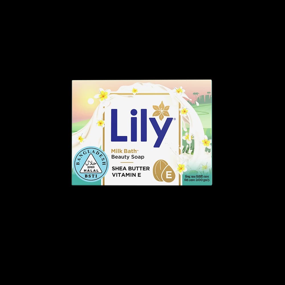 Lily Milk Bath Beauty Soap (Halal) 100gm
