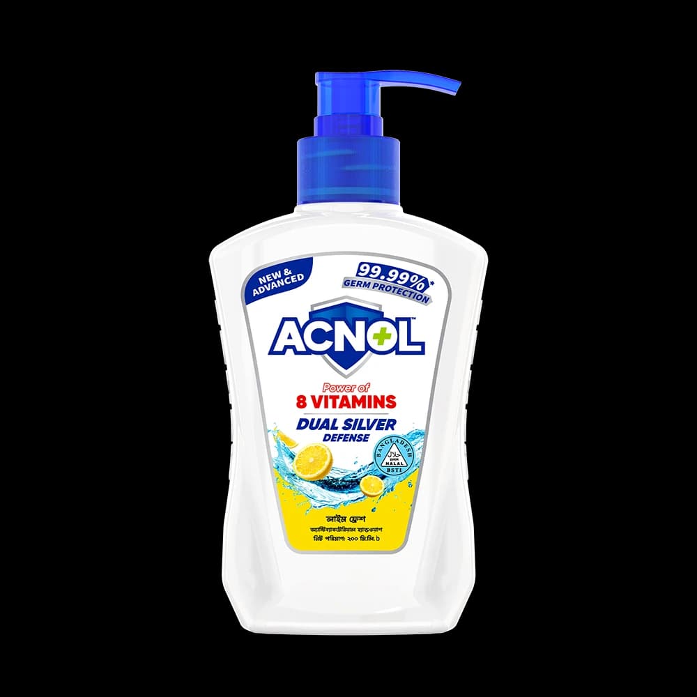 ACNOL Antibacterial Handwash (Lime Fresh) 200ml