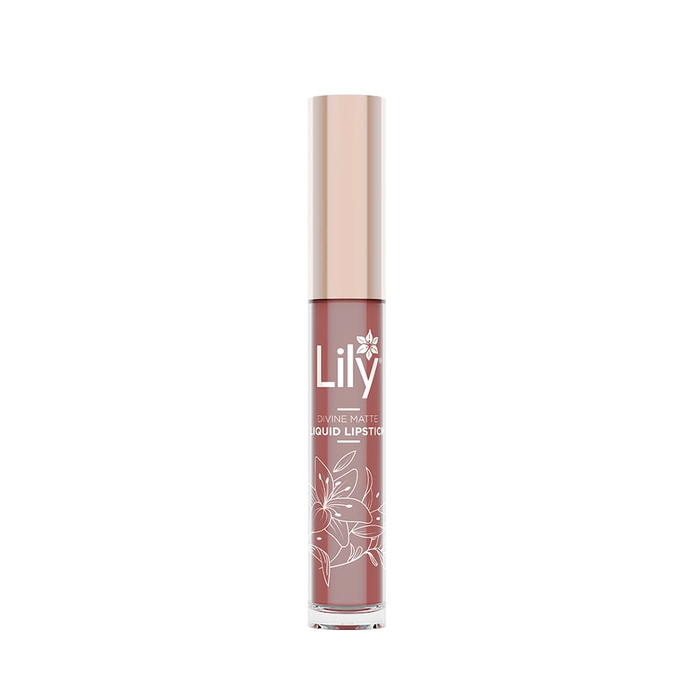 Lily Divine Matt Liquid Lipstick – MOCHA