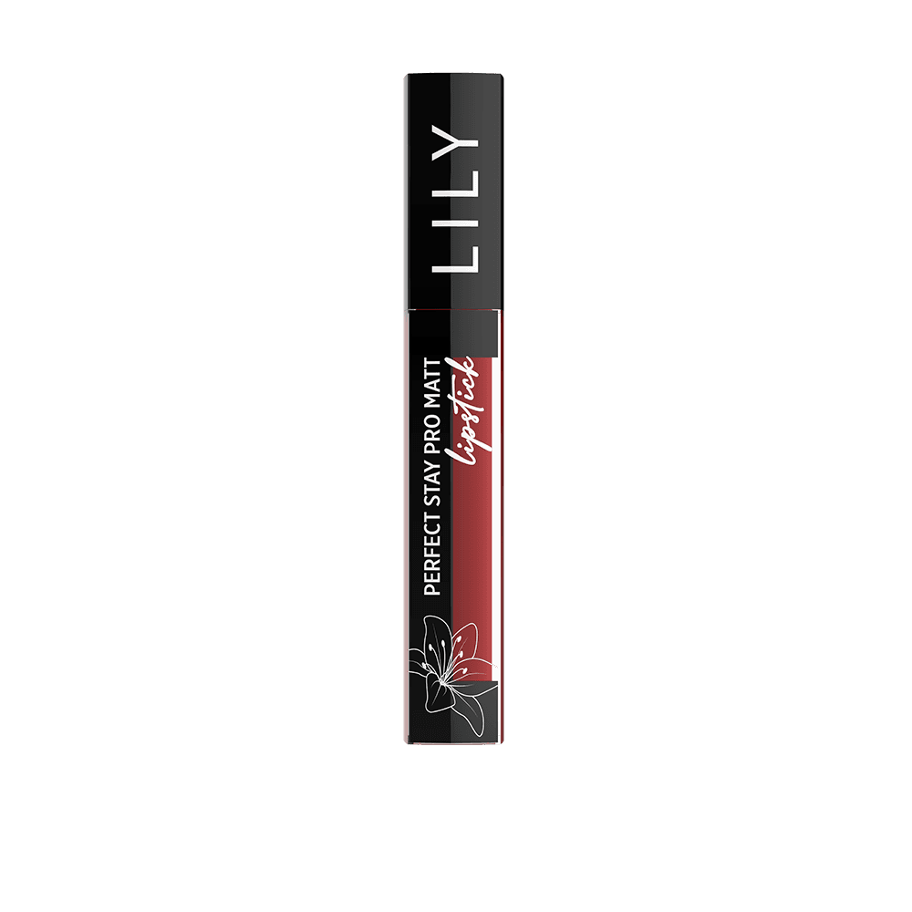 Lily Perfect Stay Pro Matte Liquid Lipstick Rust Nude-42